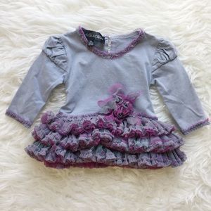 Isobella & Chloe Ruffled Blouse / Tunic